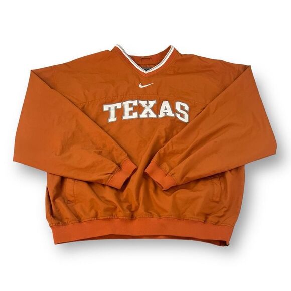 Nike Texas Lomghorns Windbreaker Pullover Size Extra Extra Large - Picture 1 of 11